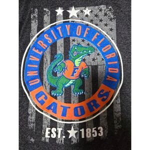 University of Florida Gators T Shirt Gray Collegiate Americana USA Flag
SZ‎ XL